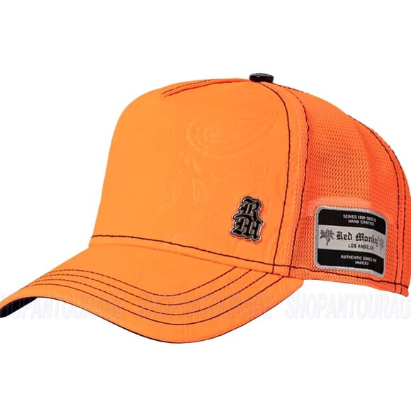 Red Monkey Fiesta Chrome` 25 New Limited Edition Unisex Trucker Hat Cap RM1532 - Picture 4 of 16